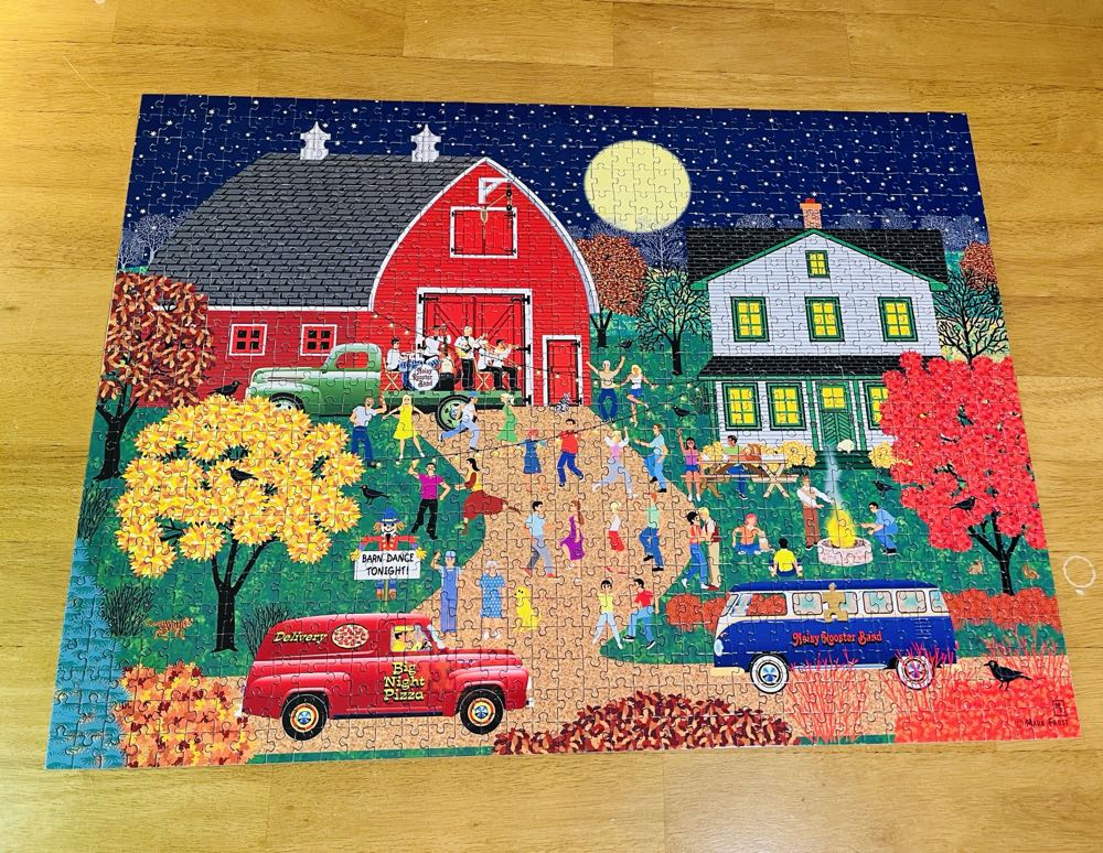 Barn Dance - CraZArt puzzle collectible [Barcode 4895145415934] - Main Image 2