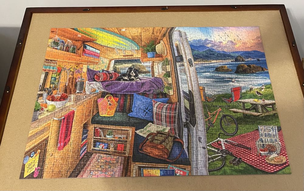 Life On The Road - Ravensburger puzzle collectible [Barcode 4005556165476] - Main Image 2