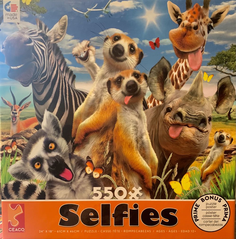 African Selfies - Ceaco puzzle collectible [Barcode 021081231930] - Main Image 2