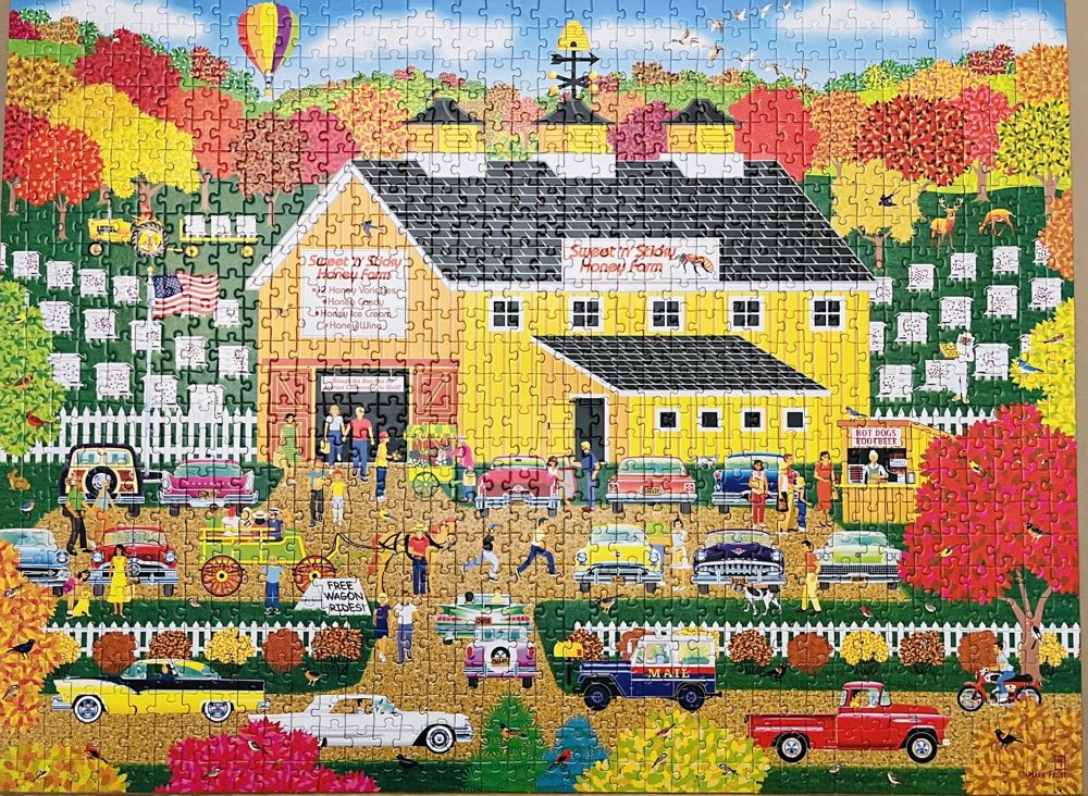 Sweet’n’ Sticky Honey Farm - Cra-Z-Art puzzle collectible [Barcode 4895145419581] - Main Image 3