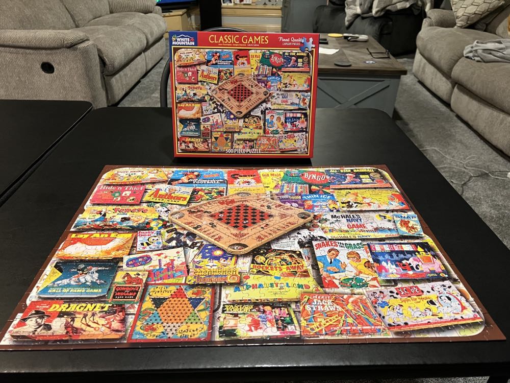 Classic Games*% - White Mountain puzzle collectible [Barcode 724819261796] - Main Image 3