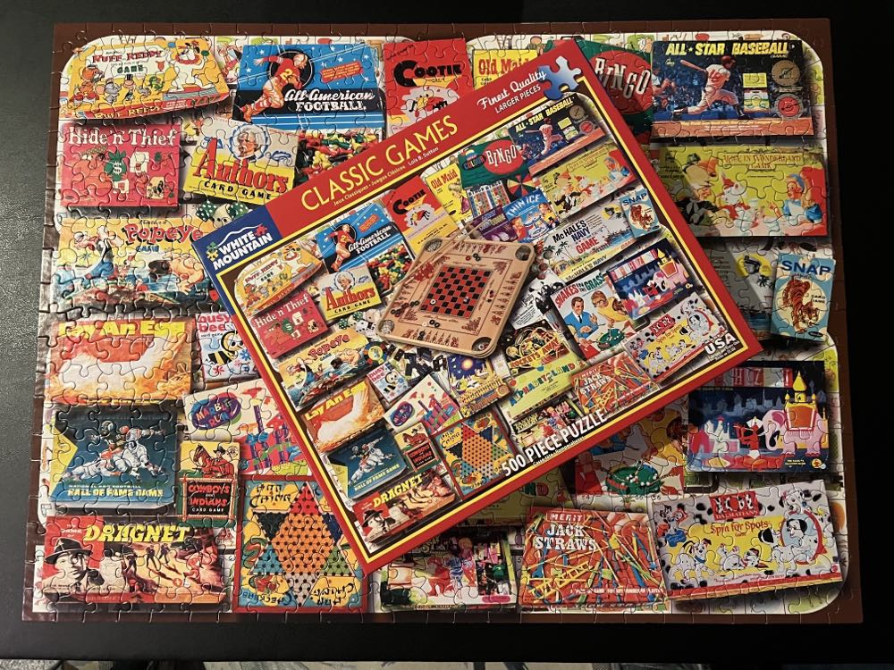 Classic Games*% - White Mountain puzzle collectible [Barcode 724819261796] - Main Image 4