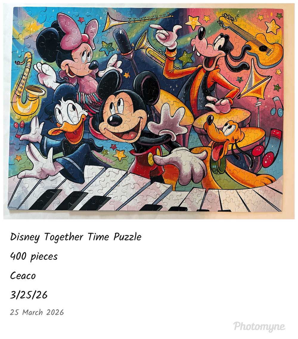 Fab Five Music Concert—Together Time Puzzle - Ceaco puzzle collectible [Barcode 021081231961] - Main Image 4