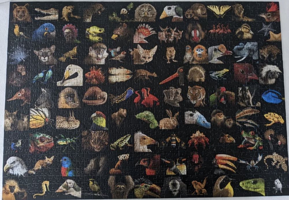 99 Beautiful Animals - Ravensburger puzzle collectible [Barcode 4005556824892] - Main Image 2