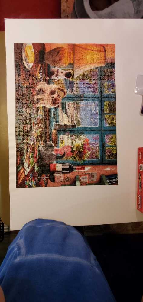 The Puzzler’s Desk (TRADED) - Ravensburger puzzle collectible [Barcode 4005556198474] - Main Image 3