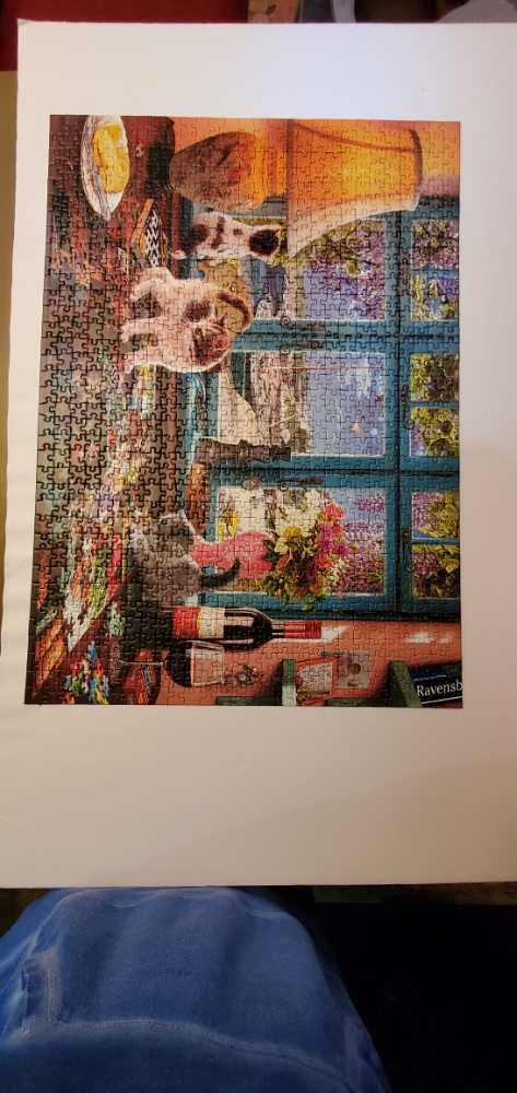 The Puzzler’s Desk (TRADED) - Ravensburger puzzle collectible [Barcode 4005556198474] - Main Image 4