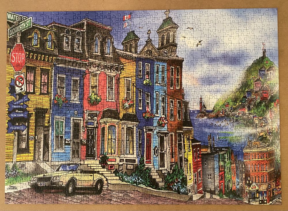 St. Johns Newfoundland (1) - Ravensburger puzzle collectible [Barcode 4005556139781] - Main Image 2