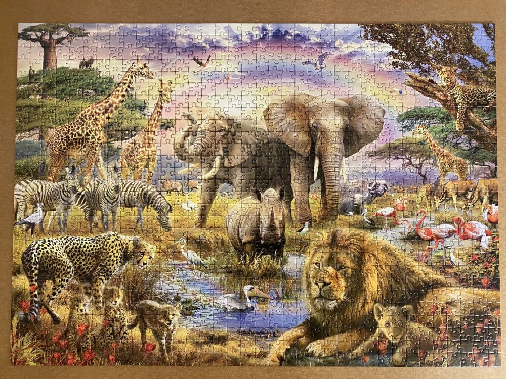 Safari Rainbow - Ravensberger Puzzle puzzle collectible [Barcode 4005556815371] - Main Image 2
