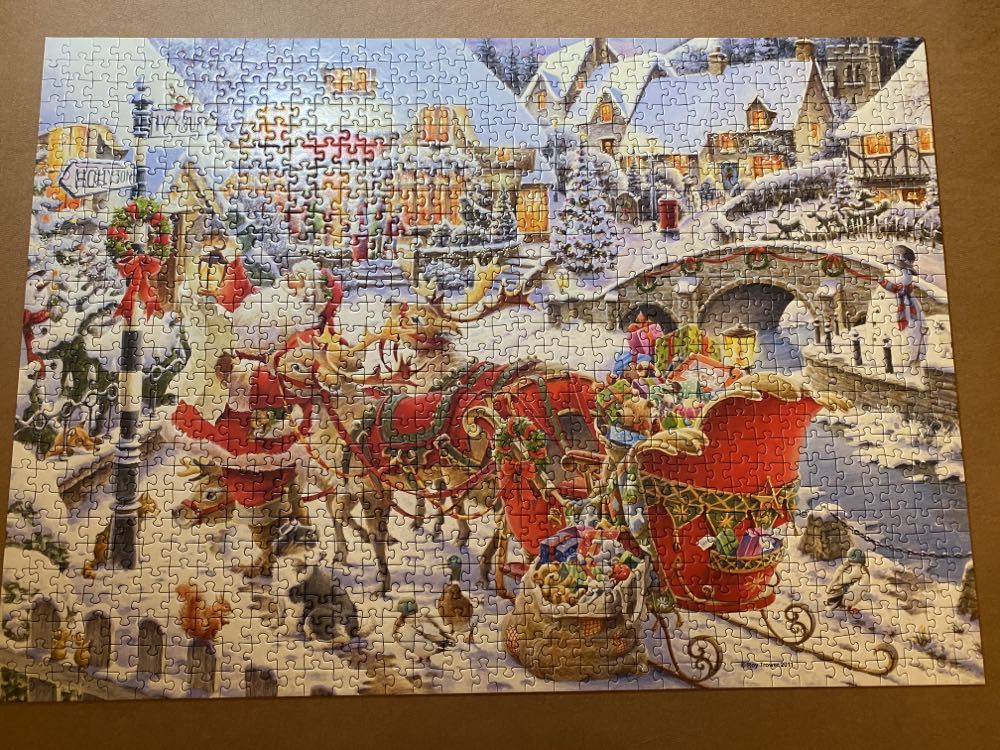 Which Way Santa - Ravensburger puzzle collectible [Barcode 4005556190164] - Main Image 2