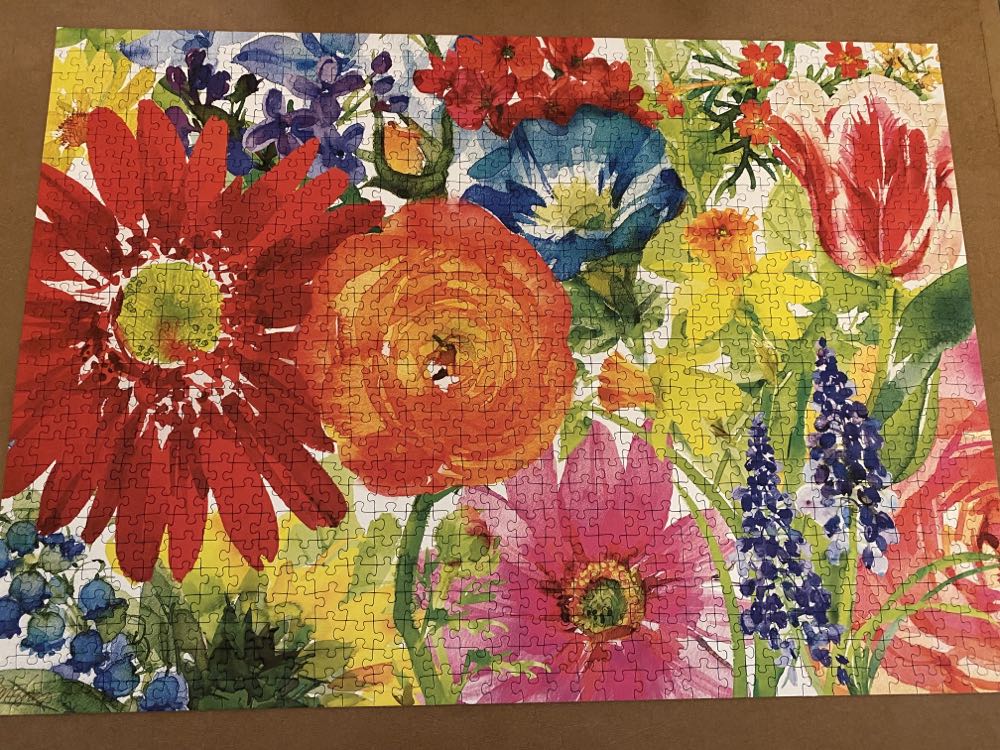 Abundant Blooms  - Ravensburger puzzle collectible - Main Image 2