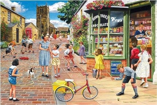 Hopscotch Hill - Gibsons puzzle collectible [Barcode 5012269080117] - Main Image 2