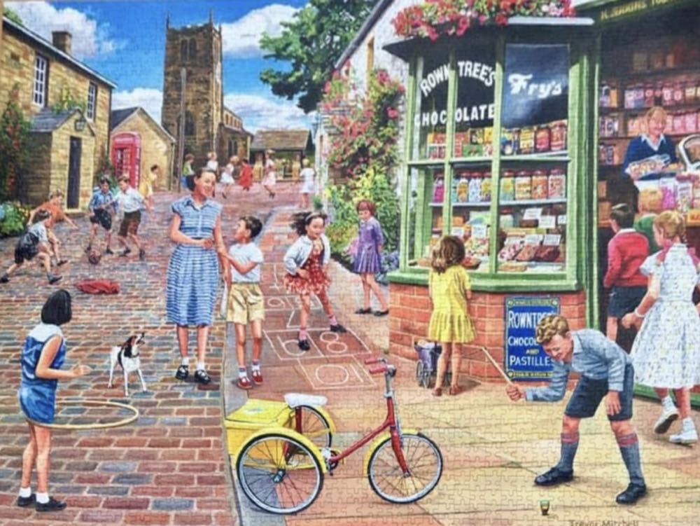 Hopscotch Hill - Gibsons puzzle collectible [Barcode 5012269080117] - Main Image 3