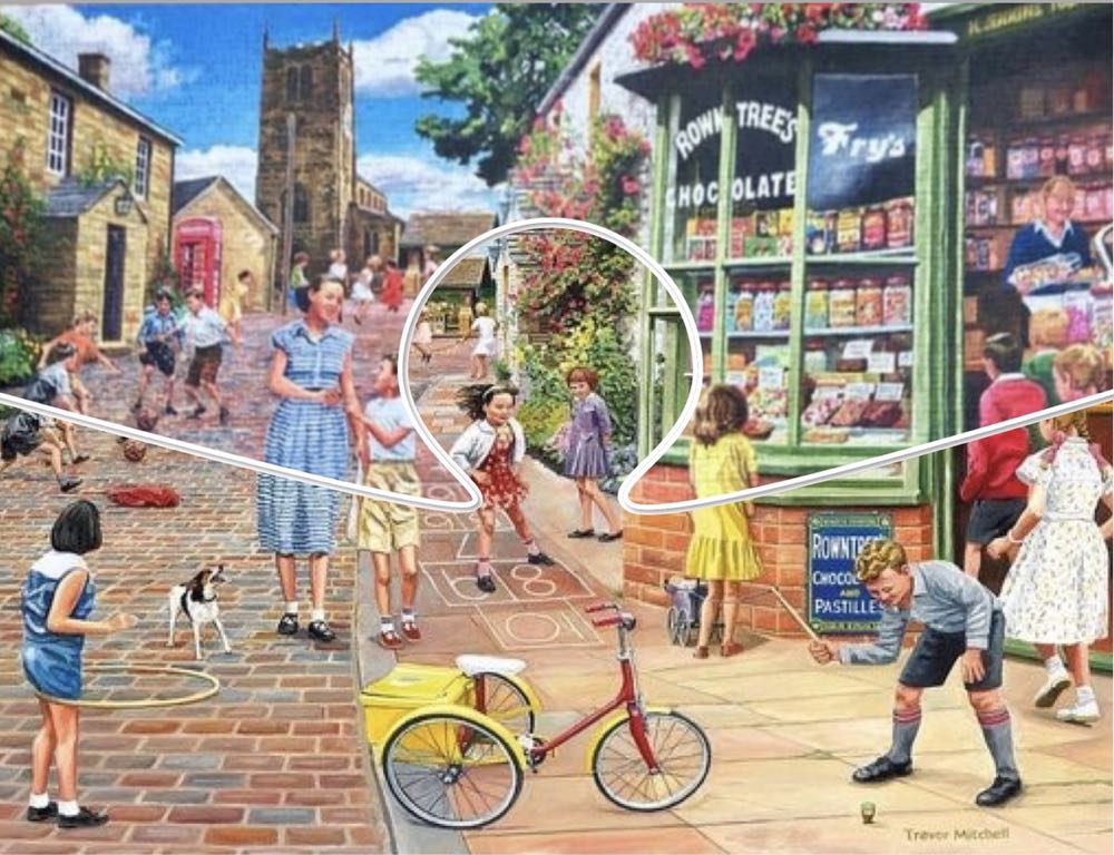 Hopscotch Hill - Gibsons puzzle collectible [Barcode 5012269080117] - Main Image 4