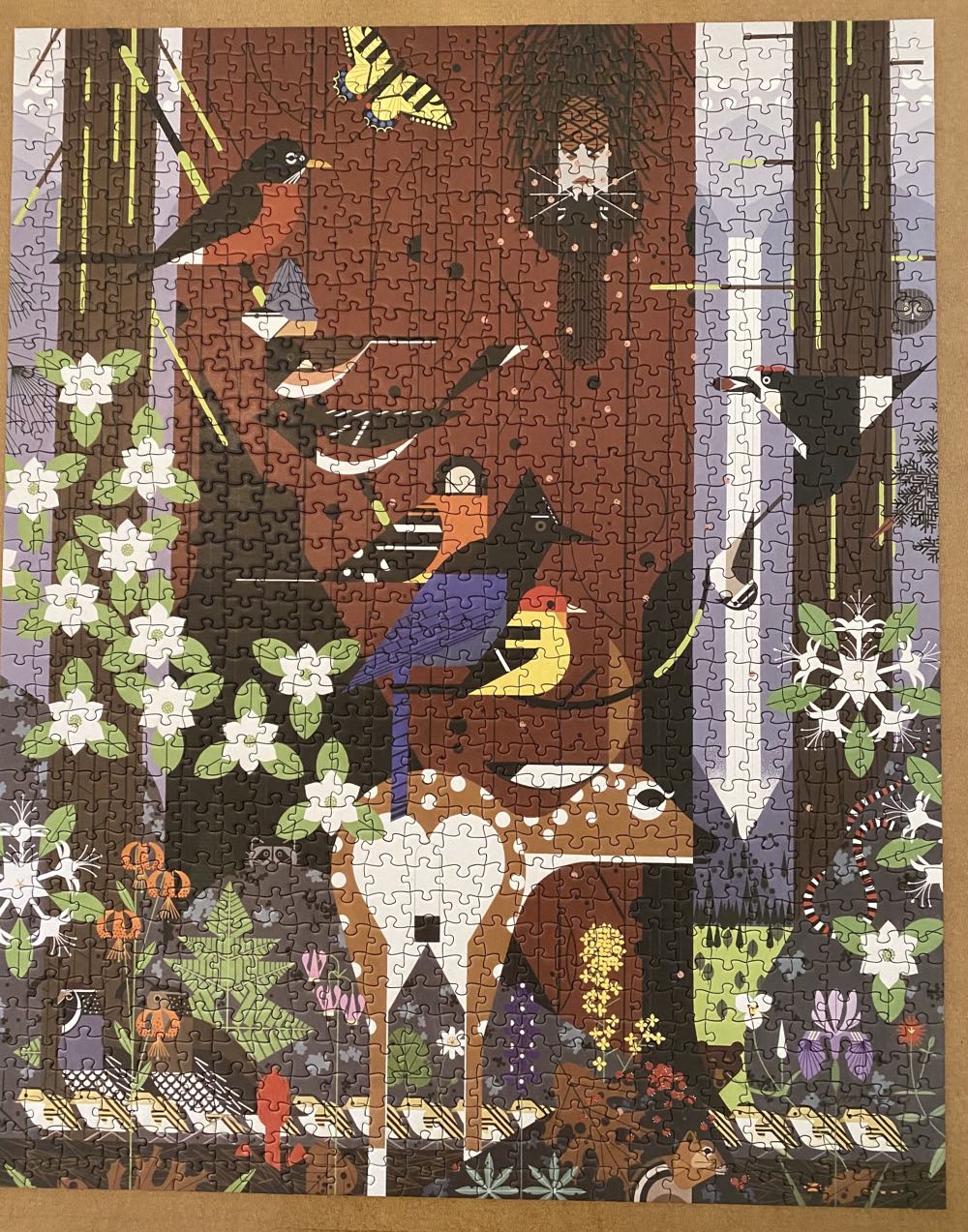 The Sierra Range - Pomegranate puzzle collectible [Barcode 9780764965098] - Main Image 2