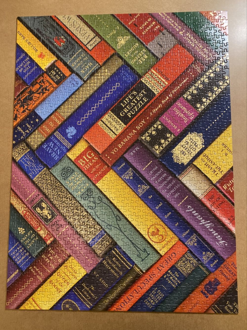 Vintage Library - Galison puzzle collectible - Main Image 2