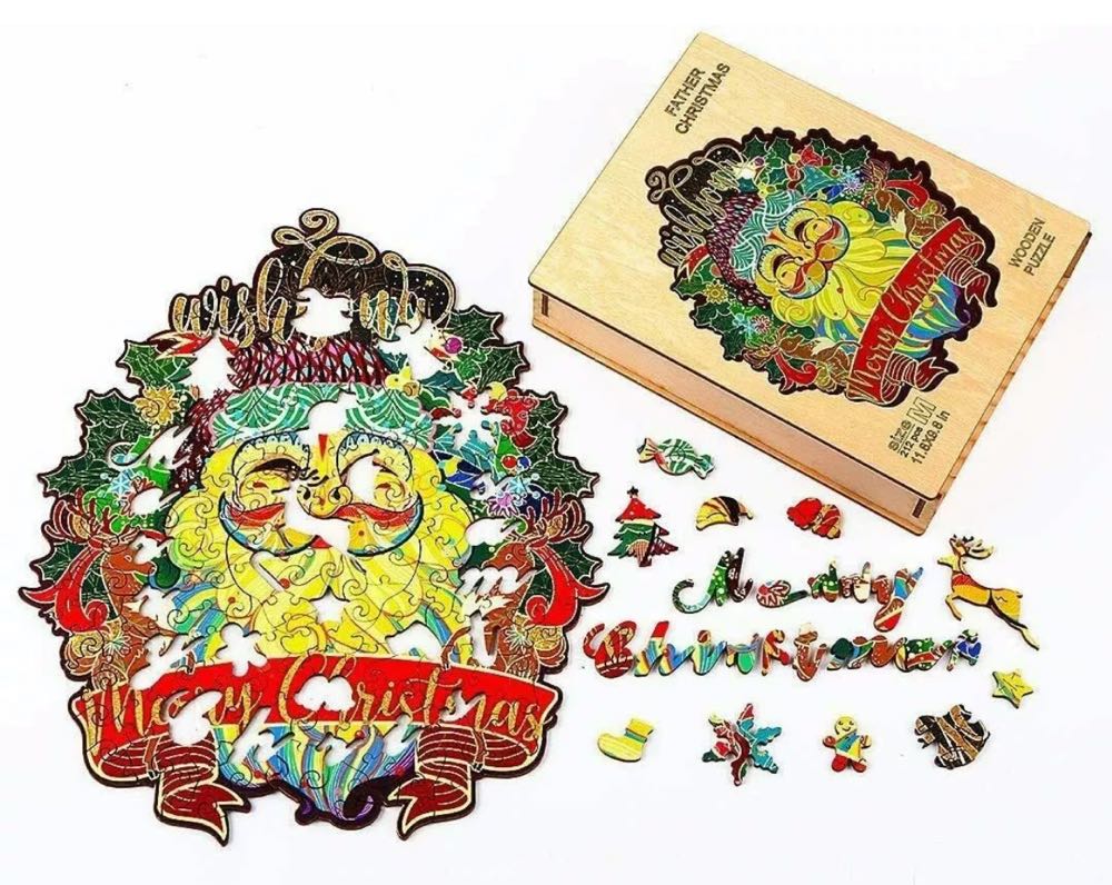 Santa Claus - Woodbests puzzle collectible - Main Image 2