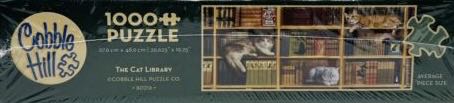 The Cat Library - Cobble Hill puzzle collectible [Barcode 625012802161] - Main Image 4