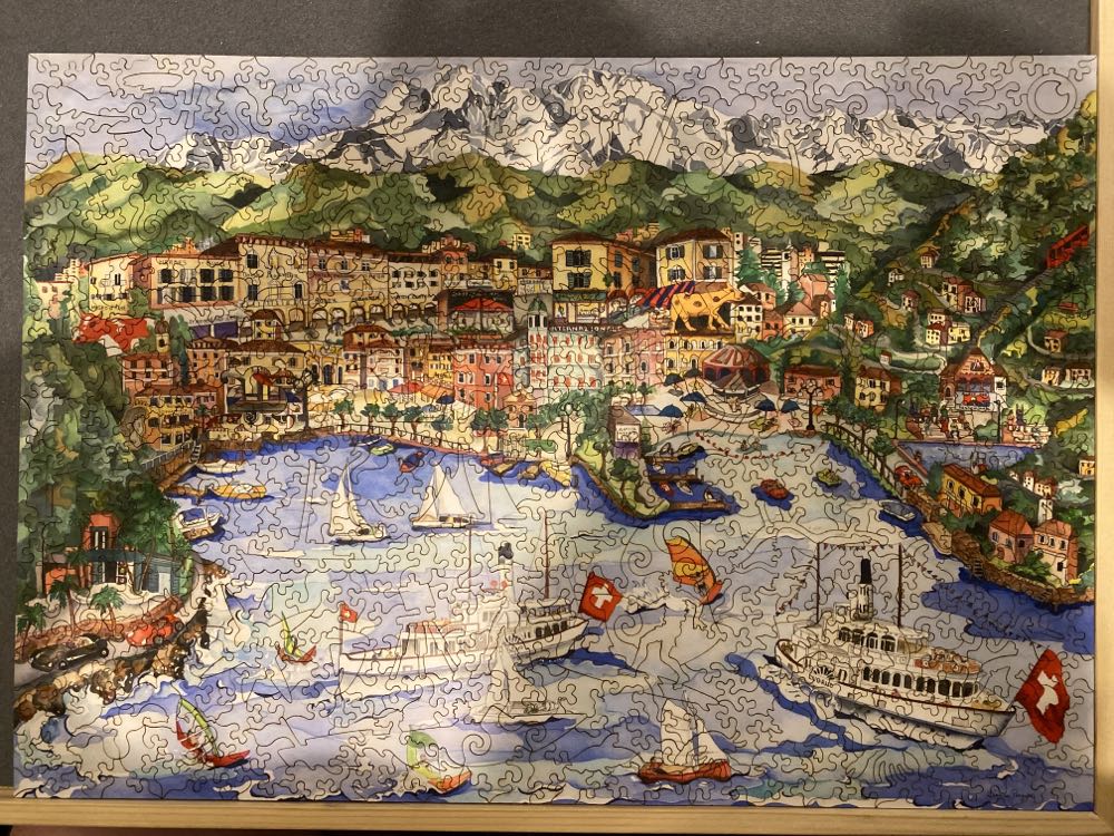 Lugano - Liberty Puzzles 🇺🇸 puzzle collectible - Main Image 2