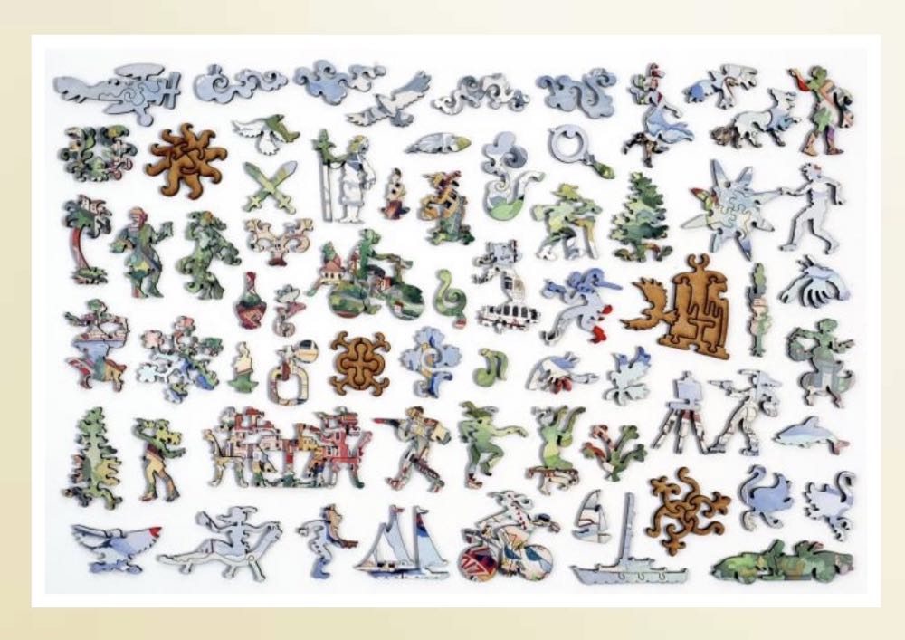 Lugano - Liberty Puzzles 🇺🇸 puzzle collectible - Main Image 3