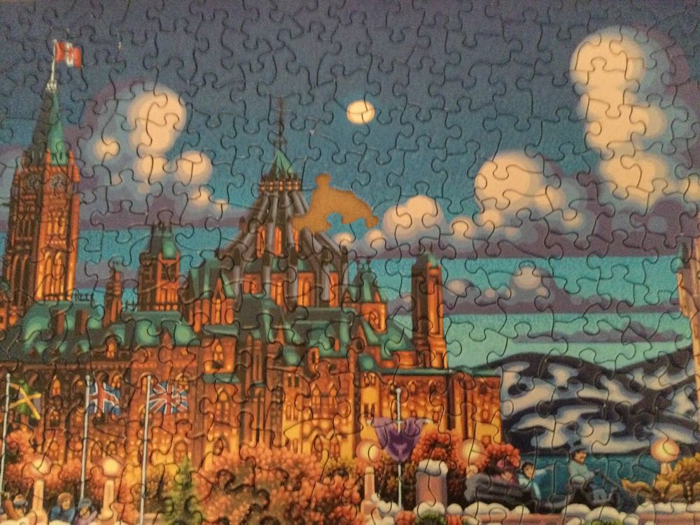 Ottawa - Dowdle Folk Art puzzle collectible [Barcode 671095402408] - Main Image 4