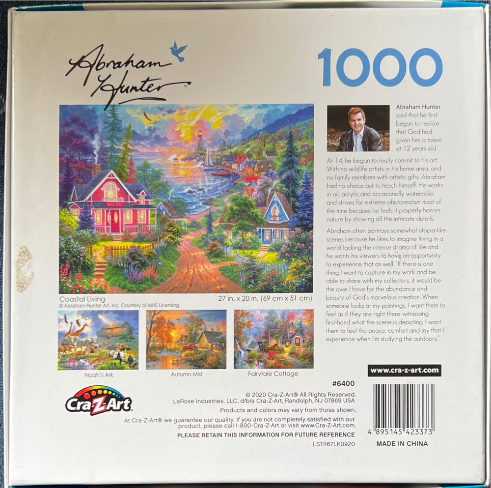 Coastal Living - Cra-Z-Art puzzle collectible [Barcode 4895145423373] - Main Image 2