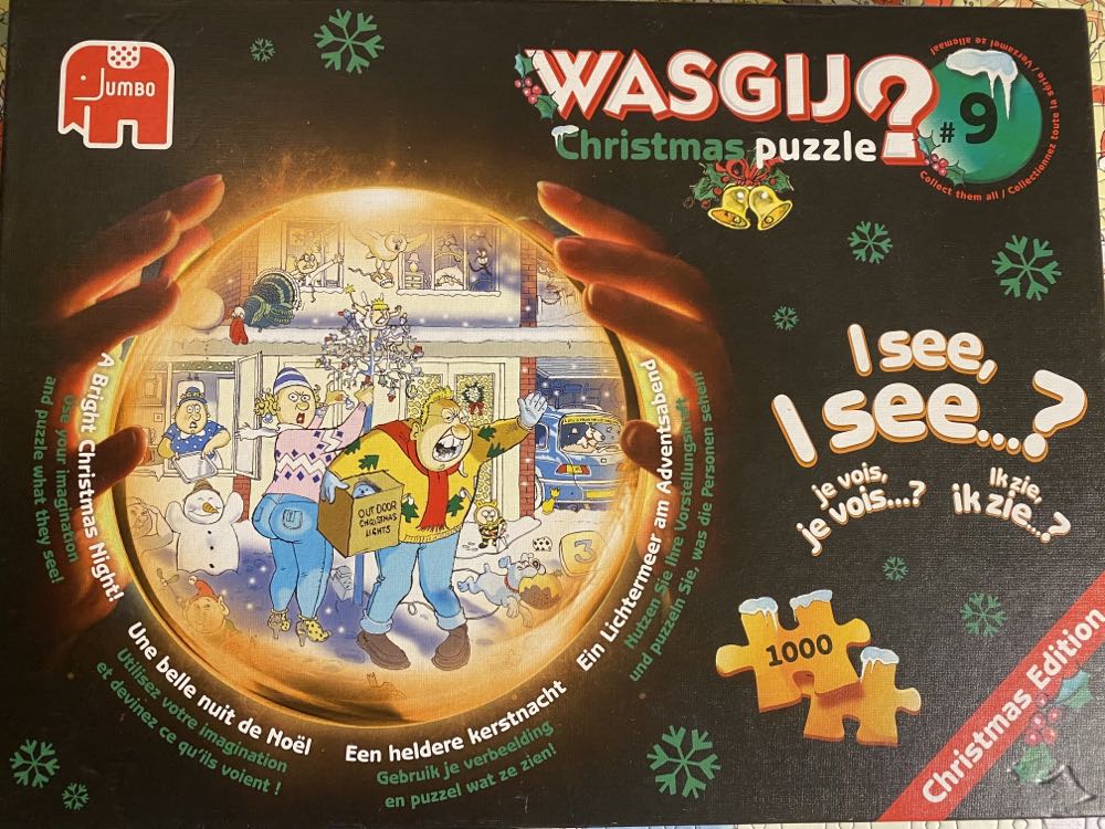 A Bright Christmas Night #9 - Wasgij puzzle collectible - Main Image 1