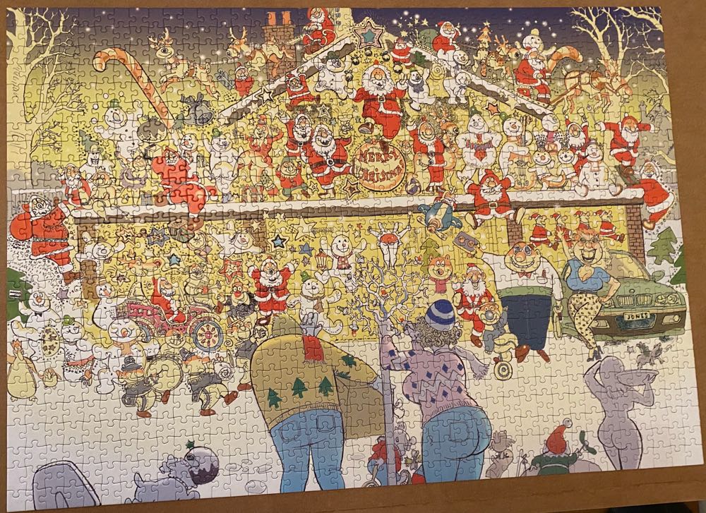 A Bright Christmas Night #9 - Wasgij puzzle collectible - Main Image 3