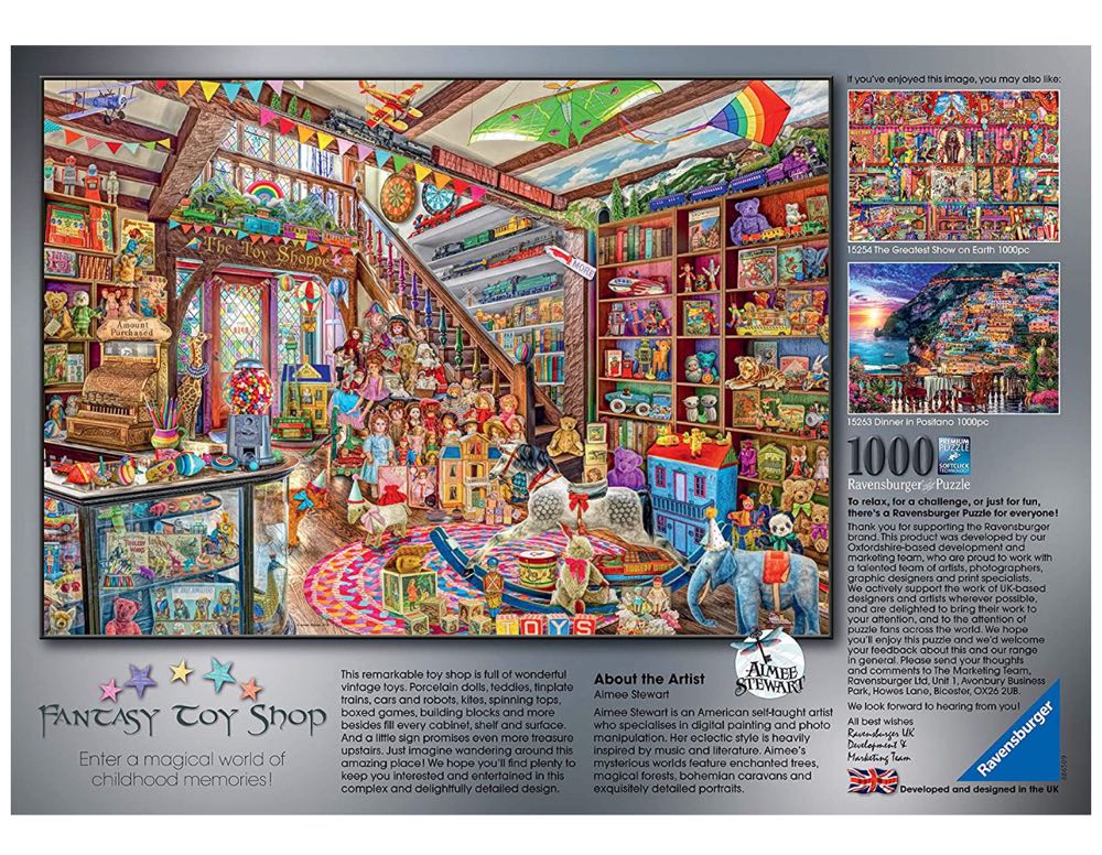 The Fantasy Toy Shop - Ravensburger puzzle collectible - Main Image 2