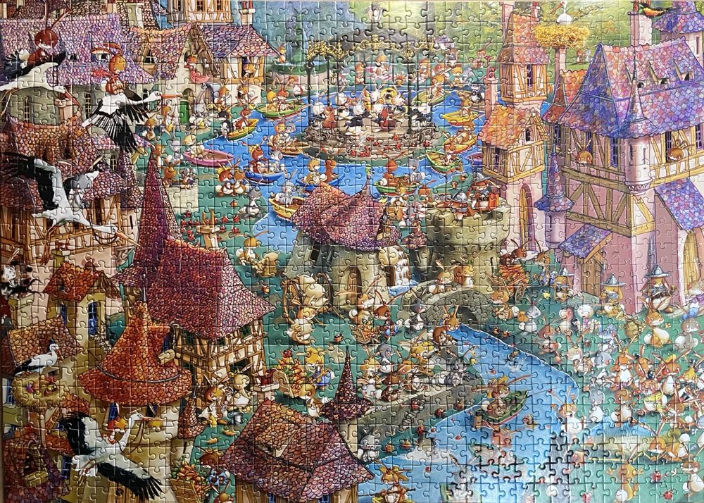 Bunny Town - HEYE puzzle collectible [Barcode 4001689294960] - Main Image 2