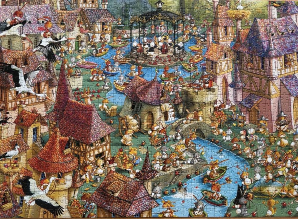 Bunny Town - HEYE puzzle collectible [Barcode 4001689294960] - Main Image 3