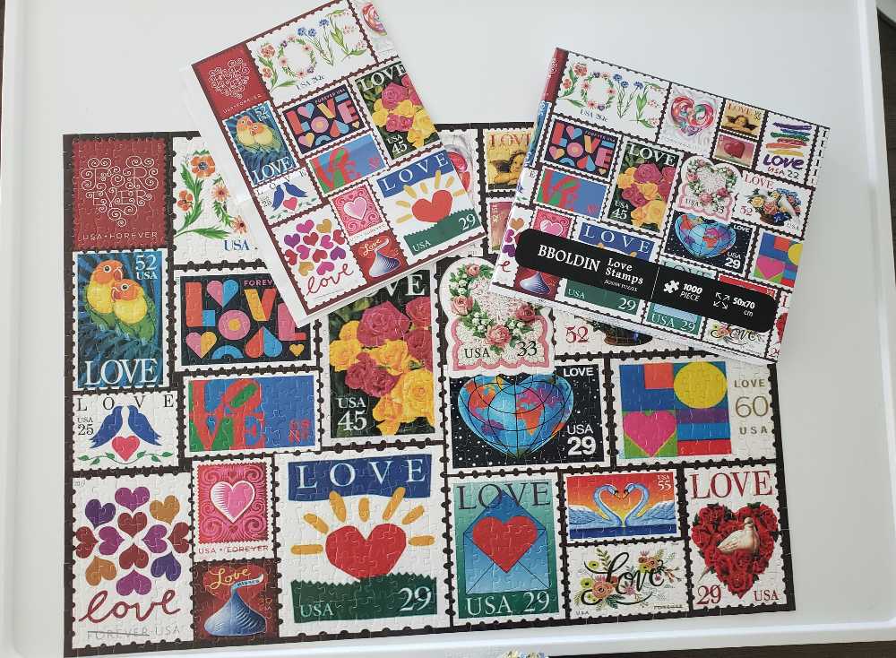 Love Stamps - BBoldin puzzle collectible - Main Image 3