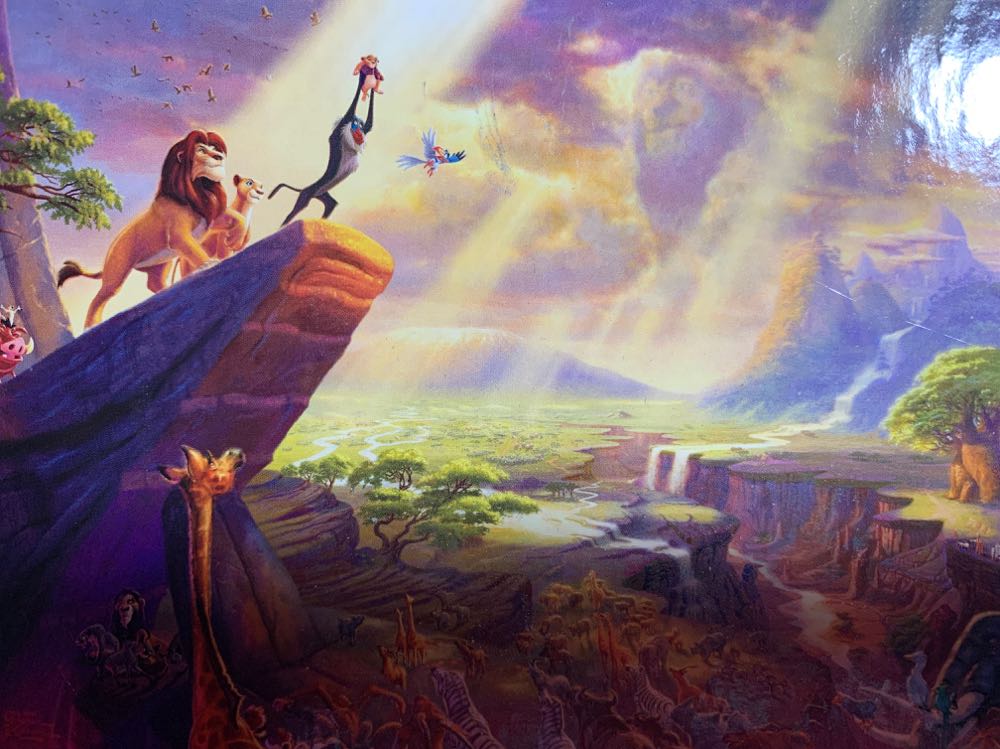 Disney 4 In 1 - Peter Pan/Lion King/Pinocchio/Jungle Book - Ceaco puzzle collectible [Barcode 021081036627] - Main Image 2