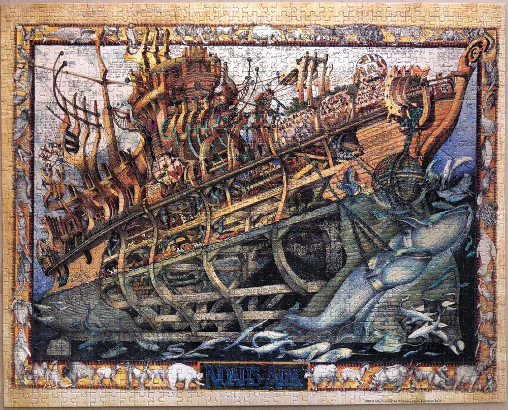 Buried Blueprints Noah’s Ark - Bepuzzled puzzle collectible [Barcode 023332400027] - Main Image 3