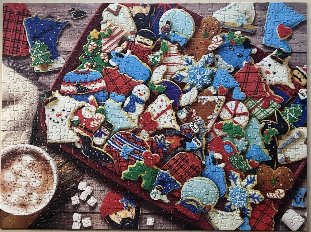 Holiday Cookies from Minnesota - PuzzleTwist puzzle collectible [Barcode 614399101530] - Main Image 2