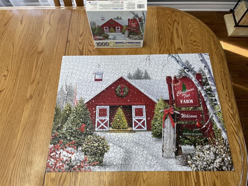 Christmas Tree Farm - Bits And Pieces puzzle collectible [Barcode 192949004079] - Main Image 4