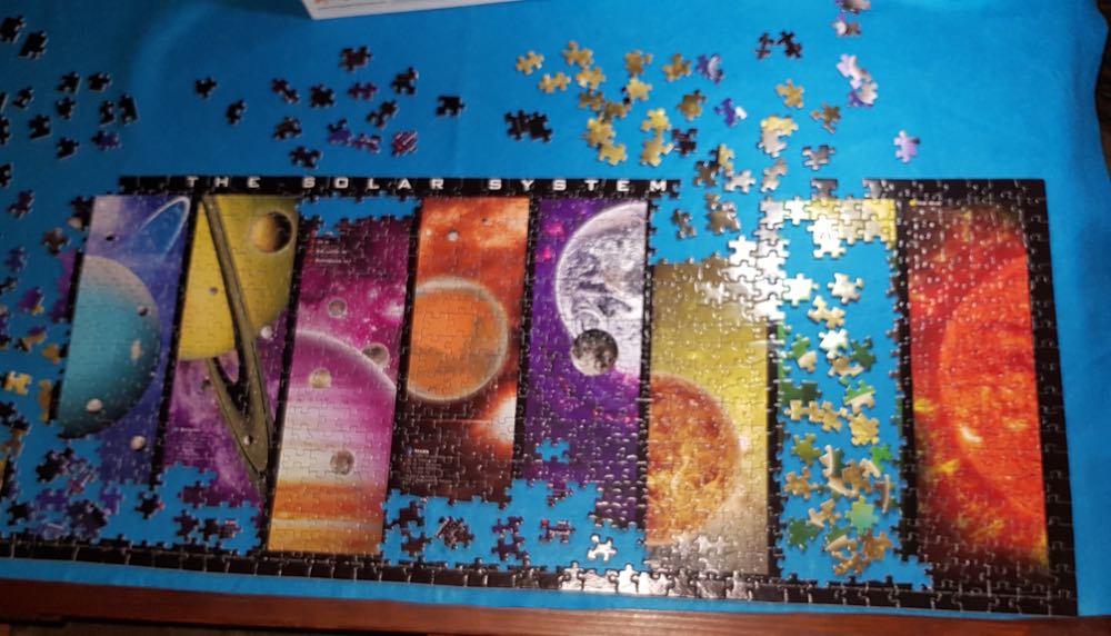 The Solar System - Eurographics puzzle collectible [Barcode 628136503082] - Main Image 3