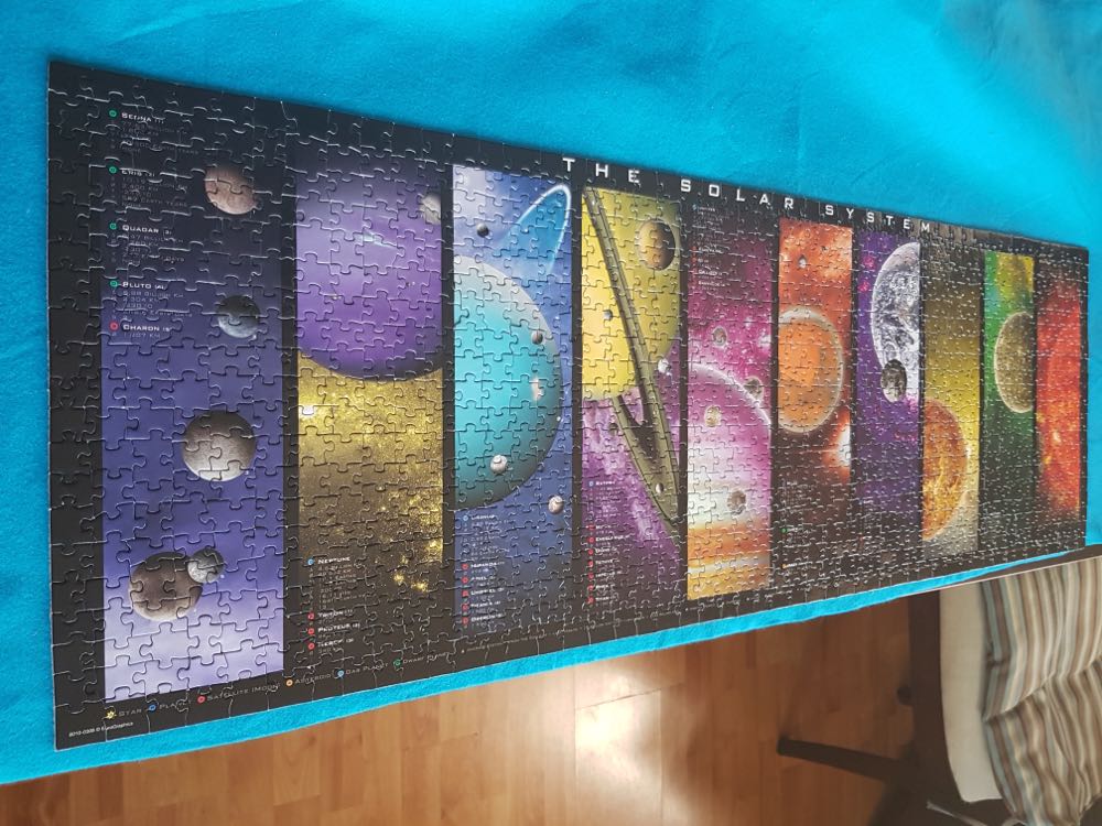 The Solar System - Eurographics puzzle collectible [Barcode 628136503082] - Main Image 4