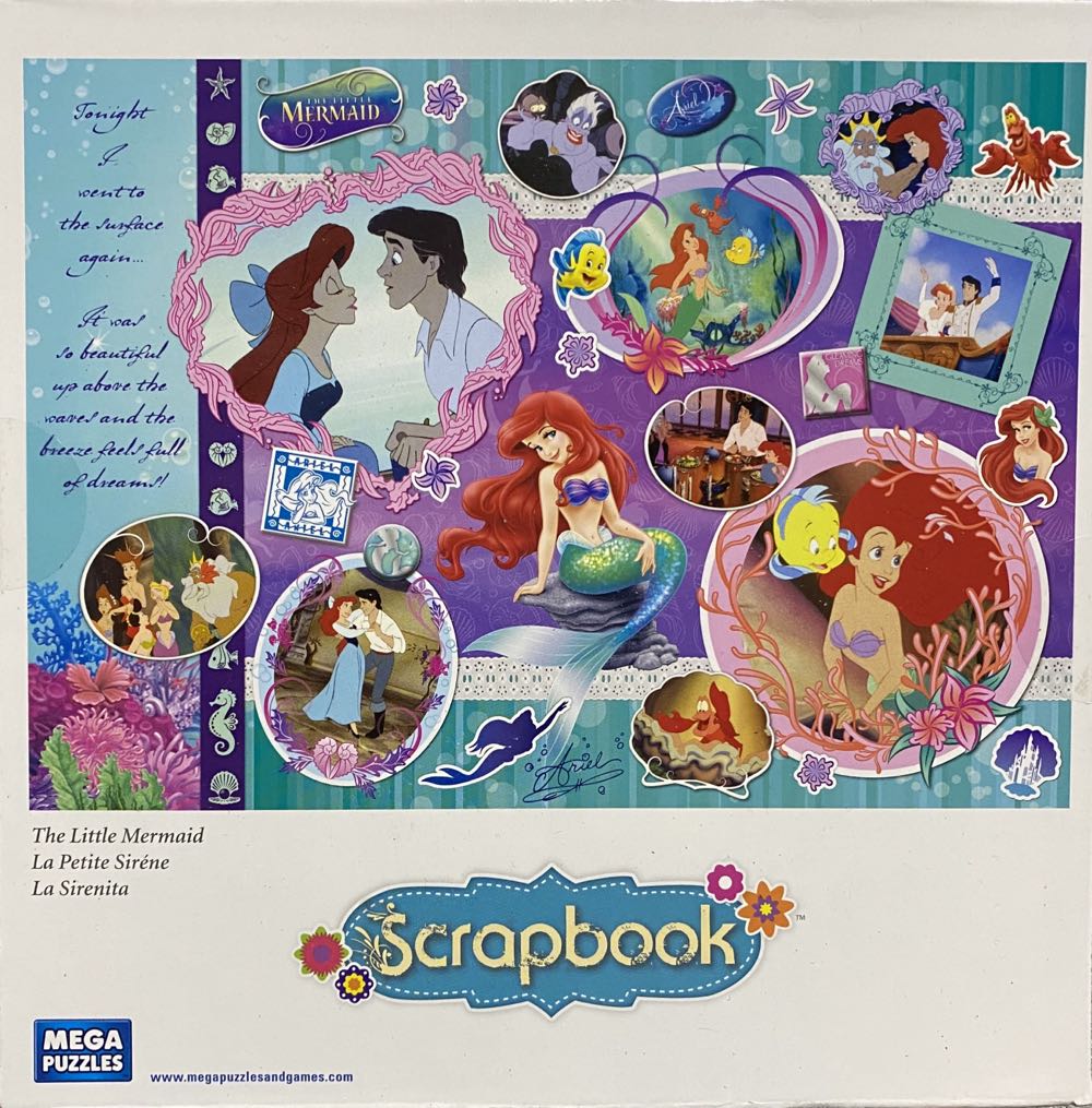 The Little Mermaid - Mega Puzzles puzzle collectible [Barcode 072348509057] - Main Image 2