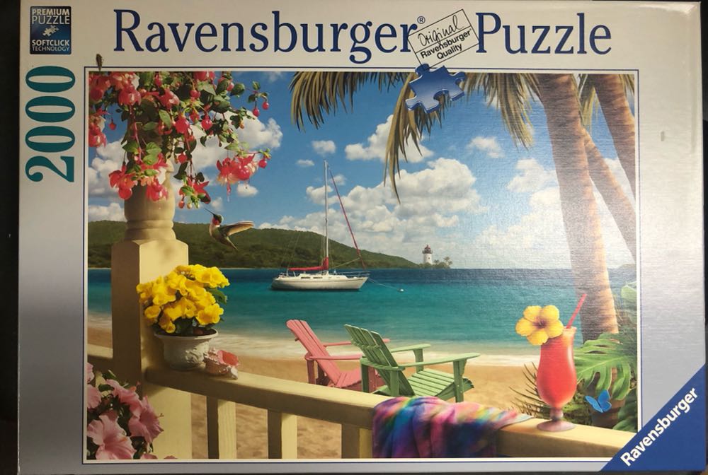 Tropical Paradise - Ravensburger puzzle collectible [Barcode 4005556166251] - Main Image 2
