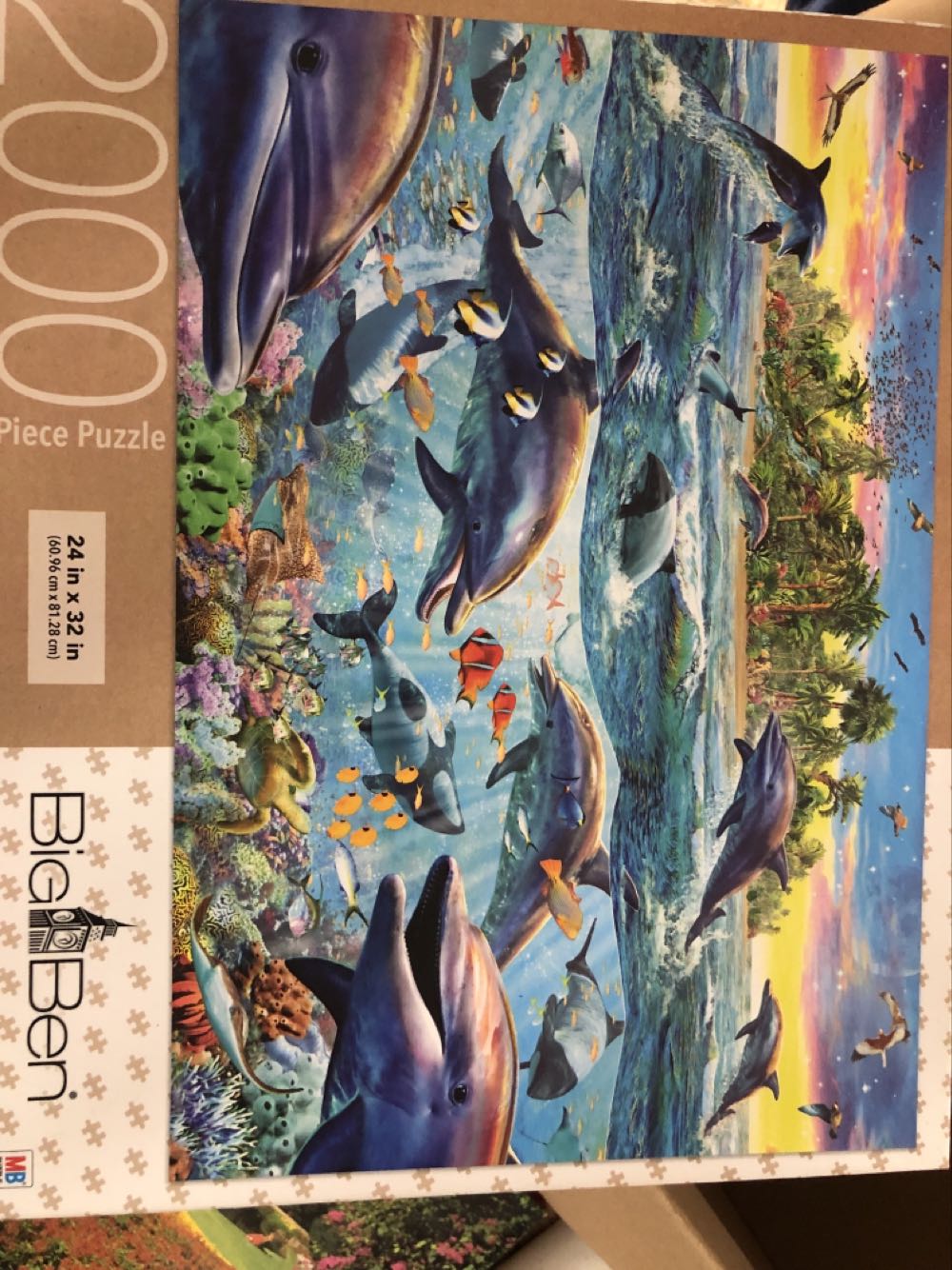 Dolphin Reef *T/S - Big Ben puzzle collectible [Barcode 778988688991] - Main Image 2