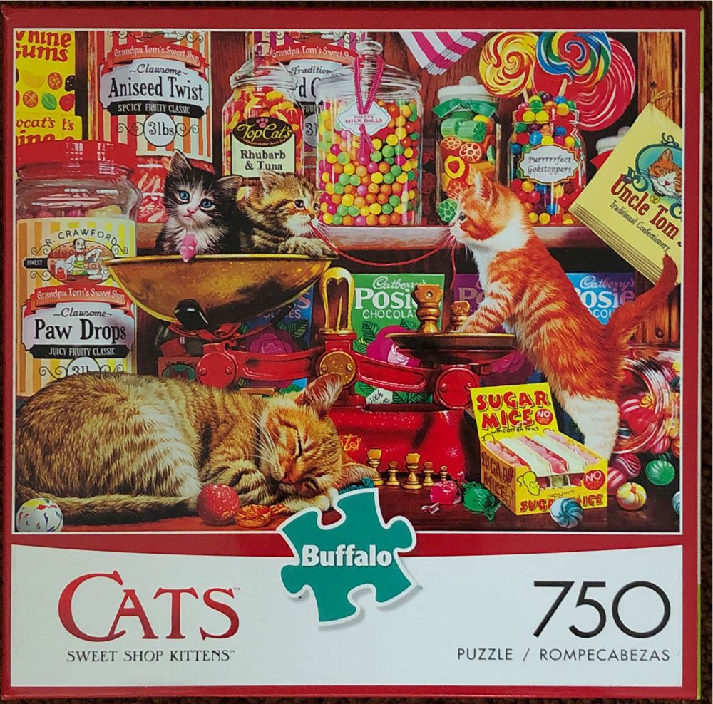 Sweet Shop Kittens - Buffalo puzzle collectible [Barcode 079346170852] - Main Image 2