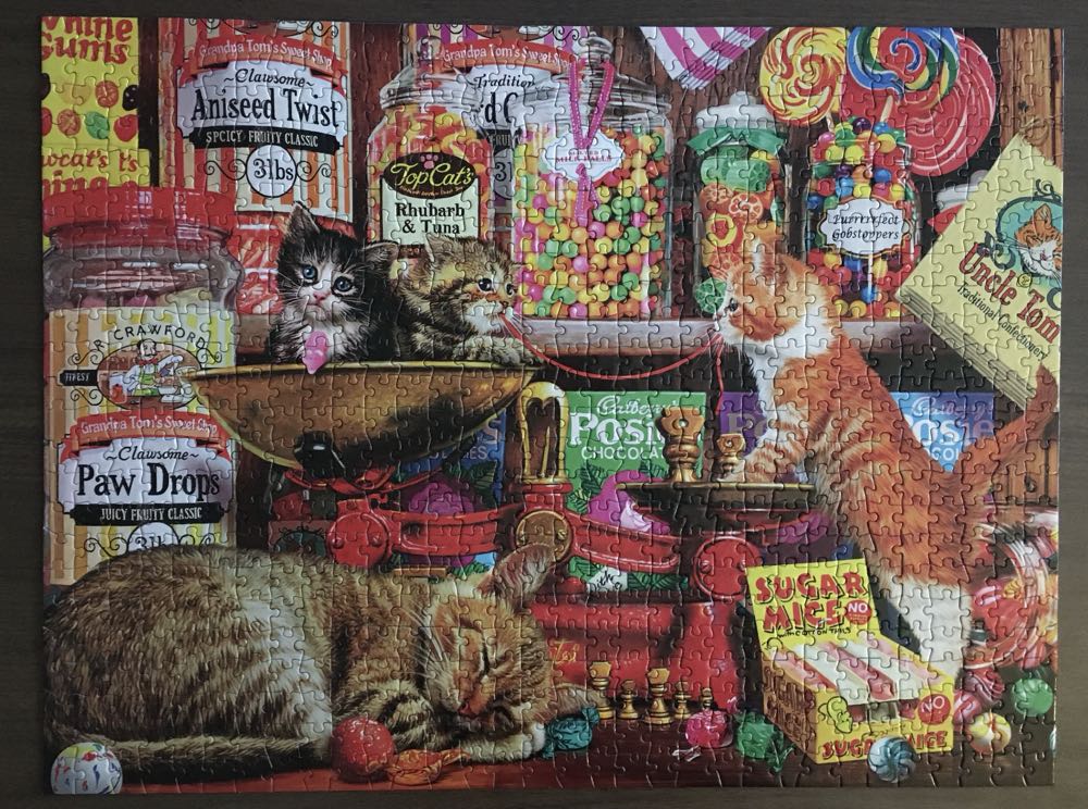 Sweet Shop Kittens - Buffalo puzzle collectible [Barcode 079346170852] - Main Image 3