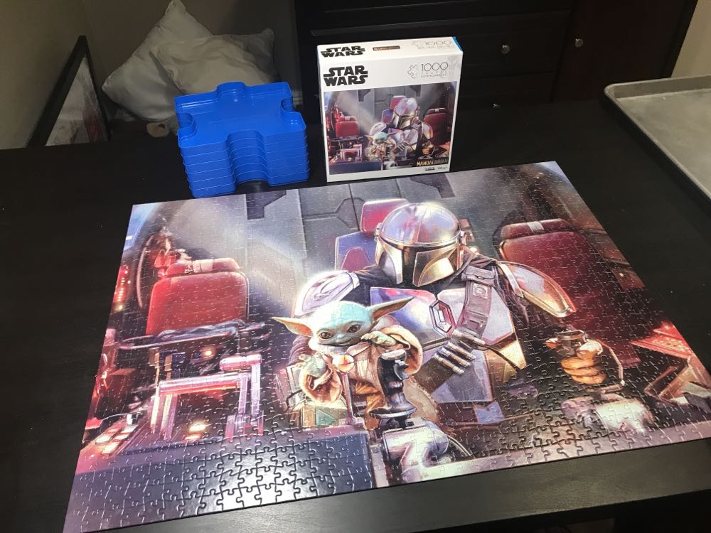 Star Wars The Mandalorian - This Is Not A Toy - Buffalo Games puzzle collectible [Barcode 079346118250] - Main Image 2