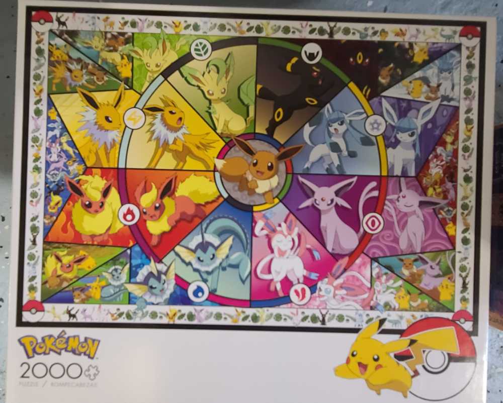 Buffalo: Pokemon - Eeveelutions - Buffalo puzzle collectible [Barcode 079346023028] - Main Image 2