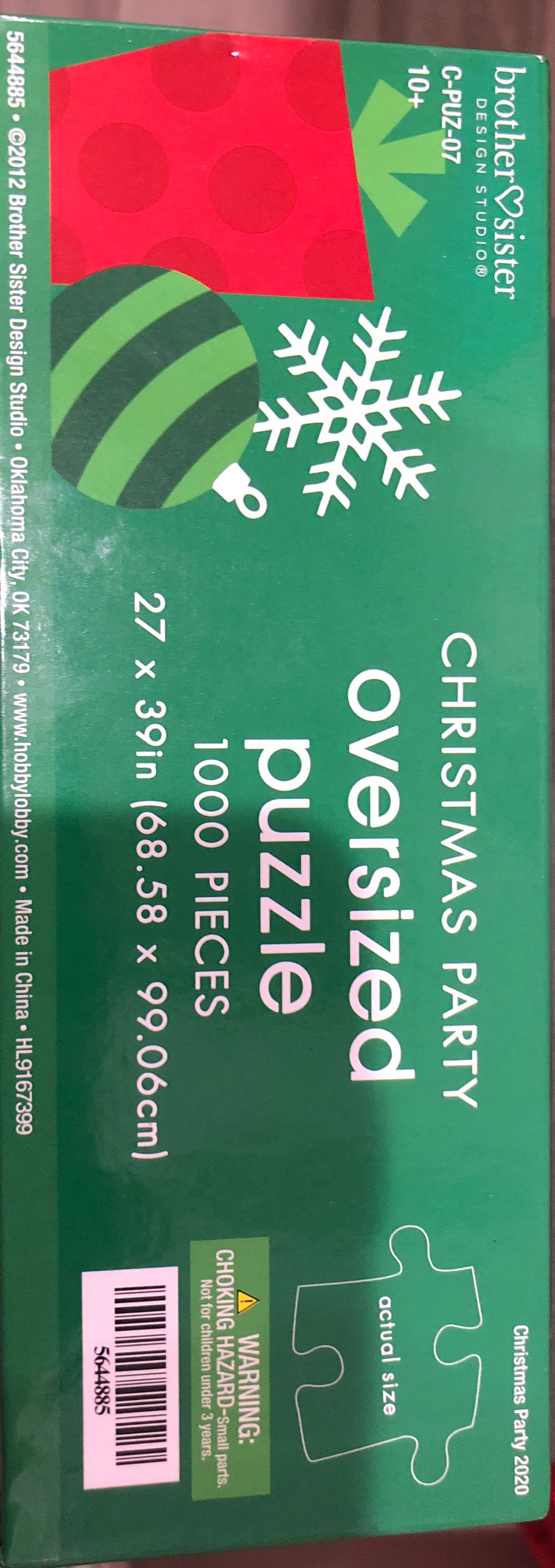 Christmas Party - Brother Sister puzzle collectible - Main Image 2