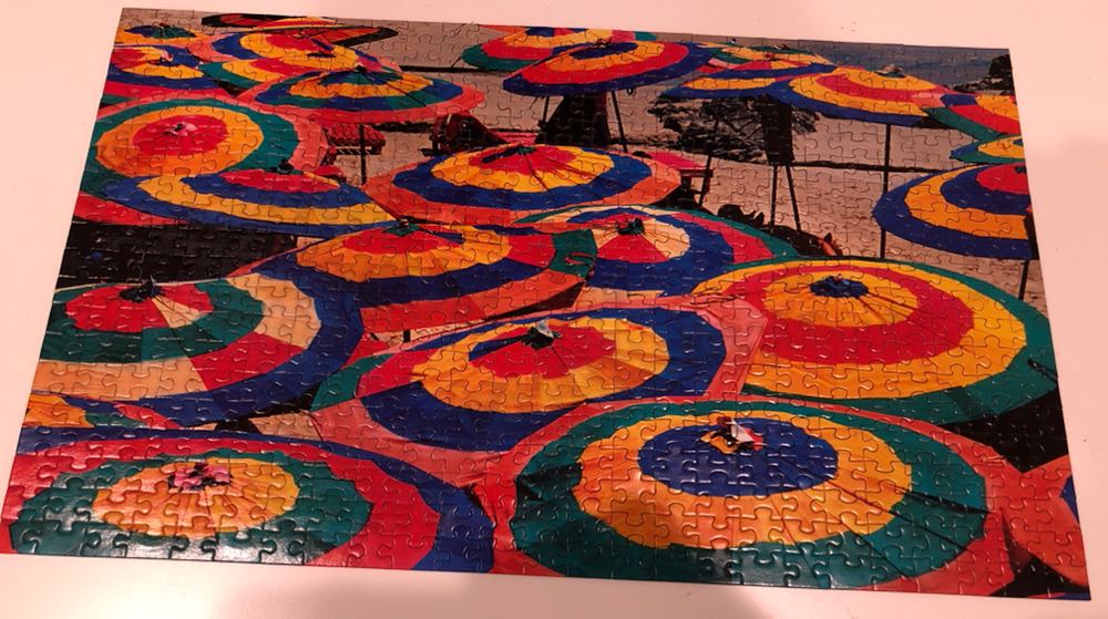 Colorful Umbrellas *T/S - Puzzlebug puzzle collectible - Main Image 2