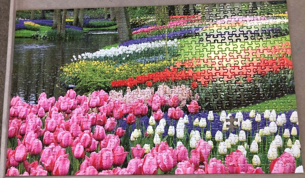 Colorful Tulips *T/S - Puzzlebug puzzle collectible - Main Image 2