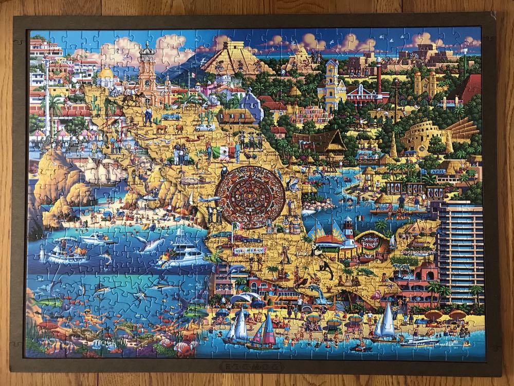 Best of Mexico - Dowdle Folk Art 🇺🇸 puzzle collectible [Barcode 671095004206] - Main Image 2