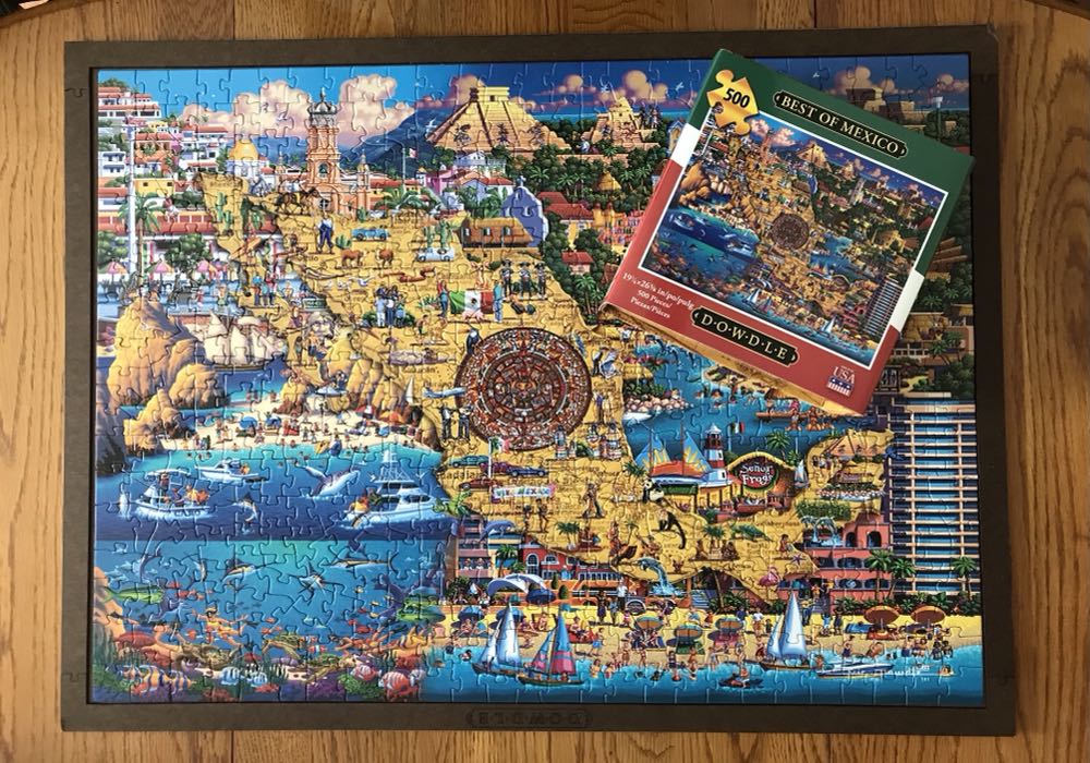 Best of Mexico - Dowdle Folk Art 🇺🇸 puzzle collectible [Barcode 671095004206] - Main Image 3