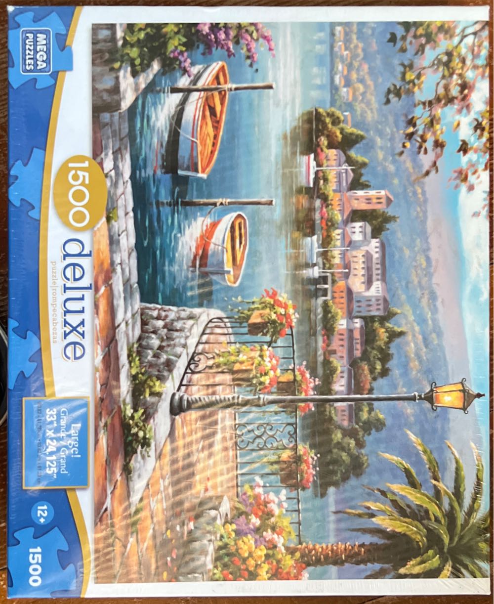 Lago Del Porto - Mega Puzzles puzzle collectible [Barcode 072348507671] - Main Image 2